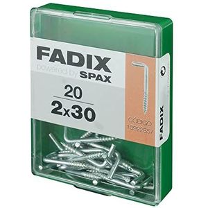 Box M 20 stuks ROSCATA CINC 2,0 x 30 mm FADIX