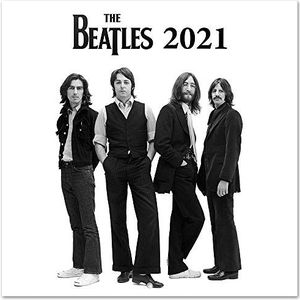 Officiële The Beatles 2021 Wandkalender 11,8 x 11,8 inch (16 maanden) Familie Planner Kalender 2021, CP21038