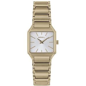 Breil - Horloge WATCH-TW1971 van staal voor dames, goud/wit, Eén maat, armband