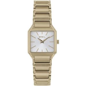 Breil - Horloge WATCH-TW1971 van staal voor dames, goud/wit, Eén maat, armband