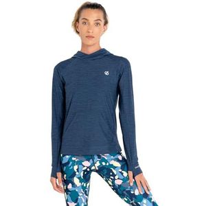 Dare2b Dames Sprint City Hoodie Pullover Sweater, Maanlicht Denim Marl, 32