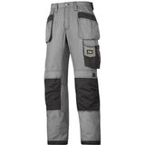 Snickers werkbroek met holsterzakken, ripstop, 1 stuk, maat 248, grijs-zwart, 32131804248