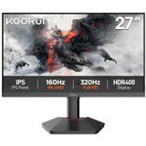 KOORUI G2741L 27 inch gaming pc-monitor, 4K UHD, 160Hz/320Hz, HDR400, IPS, 1ms, Adaptive Sync, verstelbaar