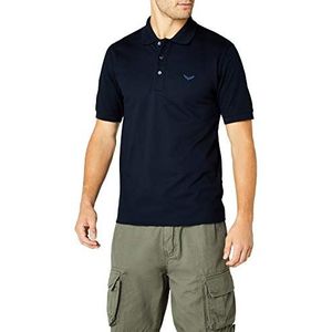 Trigema - Poloshirt - Navy - 100% Katoen - Korte Mouwen