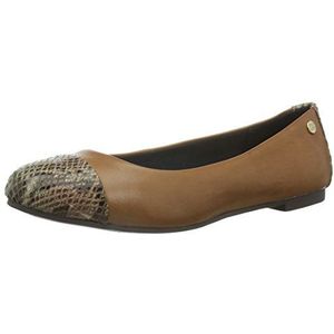 Tommy Hilfiger Amy4z, ballerina's voor dames, Bruin Zomer Cognac 929, 40 EU