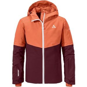 Schöffel Rastkogel G Ski-jack voor meisjes, Dark Burgundy, 140 cm
