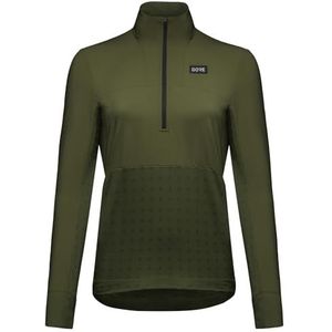 GORE WEAR Dames Trailkpr Hybrid 1/2-zip overhemd