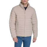 Dockers Heren gerecycled stretch polyester Packable Jacket Outerwear, Grit, M, Grit, M