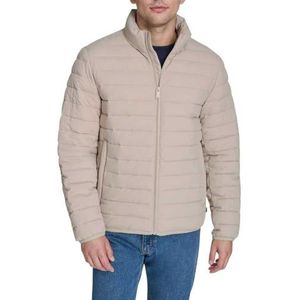 Dockers Heren gerecycled stretch polyester Packable Jacket Outerwear, Grit, M, Grit, M