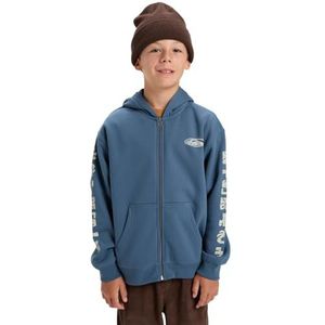 Quiksilver - Salt Water Graphic - Sweatshirt - Blauw - Met Rits - Jongens 16 Years