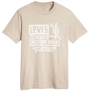 Levi's Graphic Crewneck Tee Whites, western wear gd feat, L