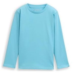 TOM TAILOR - Shirt - Neonblauw - Lange Mouwen