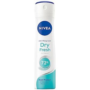 NIVEA Dry Fresh 72 H Anti-transpirant spray voor vrouwen 150 ml