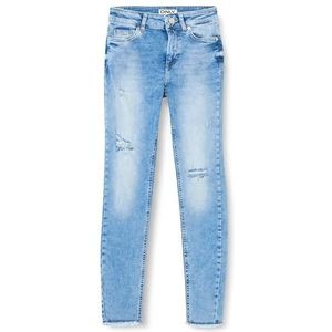 ONLY Onlblush Mw des Rw DNM Ana Skinny-fit-jeans voor dames, blauw (light blue denim), (L) W x 30L