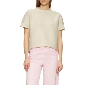 s.Oliver - Casual T-shirt - Steen - Losse Pasvorm