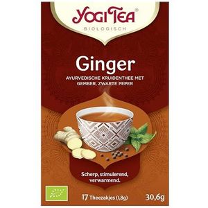 Yogi Tea Ginger 6x17 stuks 34 g
