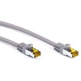 goobay RJ-45 CAT7 25m netwerkkabel Grijs S/FTP (S-STP)