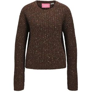 JACK & JONES Jxskyla Crew Neck Knit, Zwart, XS Dames, Zwart, XS