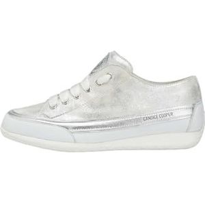 Candice Cooper - Janis Strip Chic - Damesschoenen - Wit Zilver - Leer