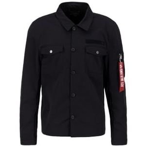 Alpha Industries Alpha Overshirt Heren Black