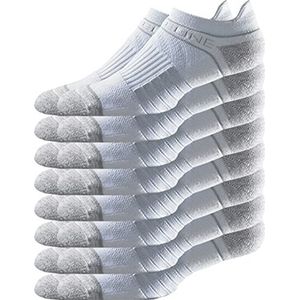 Strideline Low Cut Premium Athletic Sokken voor heren (pak van 8)