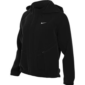 Nike Damesjas W Nk Swift Sf Jkt, zwart/reflecterend zilver, FB7492-010, XS