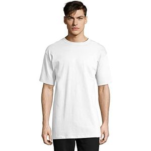 Hanes Heren T-shirt, Kleur: wit, 3XL Lang