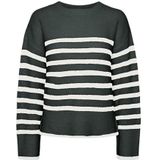 Pieces - Model LINE - Pullover - Gestreept - Relaxed Fit