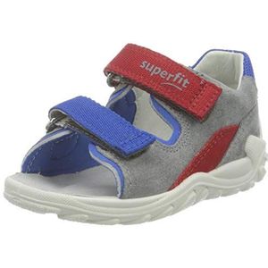 superfit Flow jongens Sandalen, grijs/blauw 2500, 19 EU