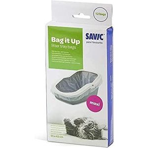 SAVIC Bag It Up 12 Maxi Hygiënische Zakken 55X43 cm