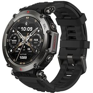 Amazfit T-Rex Ultra smartwatch voor heren, sporthorloge van militaire kwaliteit, 160 sportmodi, SpO2, HD AMOLED, 10 ATM, batterijduur van 20 dagen