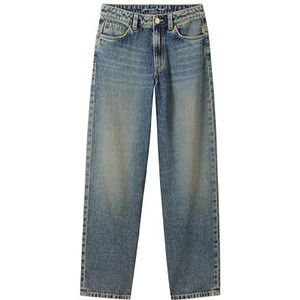 TOM TAILOR Relaxed Fit Skater Jeans voor meisjes, 10127 - Tinted Blue Denim, 134