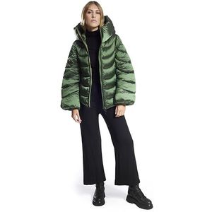 ICEPORT Gevoerde damesjas La Furiosa metallic groen
