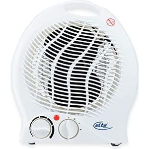 Elta HZ-9720 Ventilatorkachel, 2000 watt, verwarmen en koelen, twee trapverwarming, thermostaat, veiligheidsuitschakeling