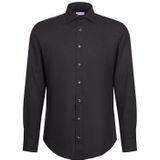 Seidensticker Heren Slim Fit Langarm Business-Hemd Shirt, Grijs, 15, Grijs, 36 NL