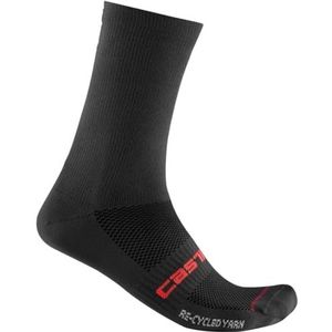 CASTELLI 4523534-010 RECYCLE TH 18 SOCK Unisex sokken zwart maat L/XL