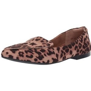 Amazon Essentials dames loafer plat, Luipaard, 35 EU