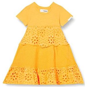 Desigual Vest_Raquel casual jurk voor meisjes, geel, 9-10 Jaren