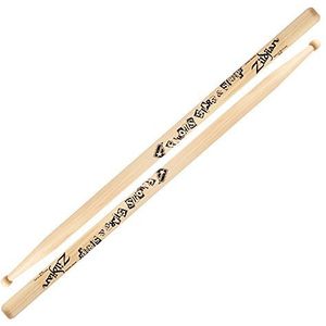 Zildjian Artist Series Hickory Drumsticks - Travis Barker - Houten Tip - 'Sterren & Straps' Logo