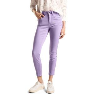STREET ONE Jeans Slim en High, Lilac Washed, 32W x 28L
