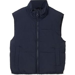 TOM TAILOR Meisjes 1040928 vest, 10668-Sky Captain Blue, 152, 10668 - Sky Captain Blue, 152 cm