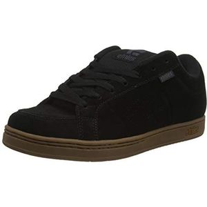 Etnies Kingpin Low-Top Sneakers voor heren, Zwart Donkergrijs Gum, 42 EU