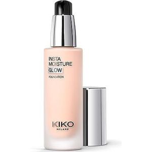 KIKO Milano Instamoisture Glow Foundation 02, Hydraterende Vloeibare Foundation Met Een Glanzende Finish