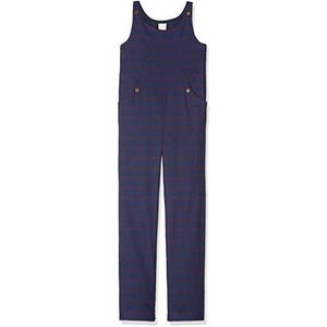 Gocco Jumpsuit, geruit, voor meisjes - blauw - 110