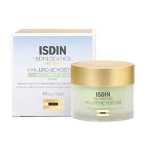 ISDIN ISDINCEUTICS Hyaluronic Moisture Oily and Combination Skin, lichte, hydraterende gezichtscrème met hyaluronzuur, speciaal voor vettige en gemengde huid, 50 g
