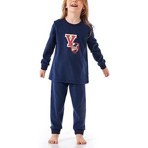Schiesser Pyjama voor meisjes, donkerblauw, 98