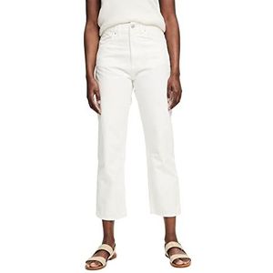 ESPRIT Dames 052EE1B308 broek, 100/wit, regular