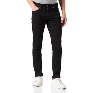 Pepe Jeans Stanley Jeans voor heren, Zwart (Denim-xe5), 33W / 34L