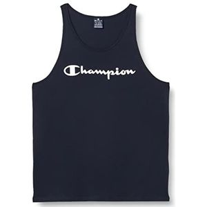 Champion Legacy American Classics Logo Tanktop voor heren, Navy Blauw, XXL