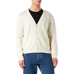 Urban Classics Chunky gebreide cardigan voor heren, witzand., 3XL